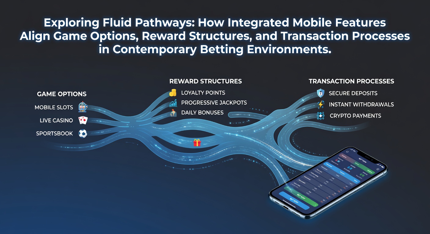 Mobiele app interface die spelopties, bonussen en betalingen integreert in een hedendaagse betting omgeving