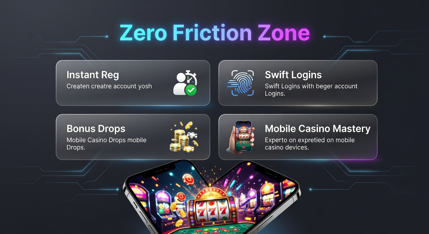 Close-up van swift login via biometrie op een smartphone, met casino interface en bonus notificatie zichtbaar
